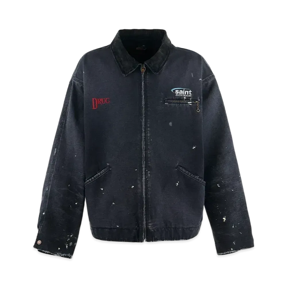 SAINT Mxxxxxx Detroit Jacket Drug "Black"