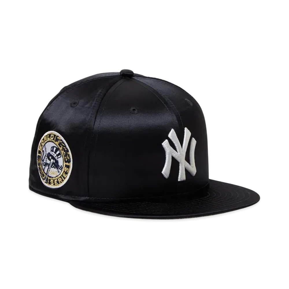 NEW ERA x MLB 59FIFTY Satin New York Yankees "Navy"