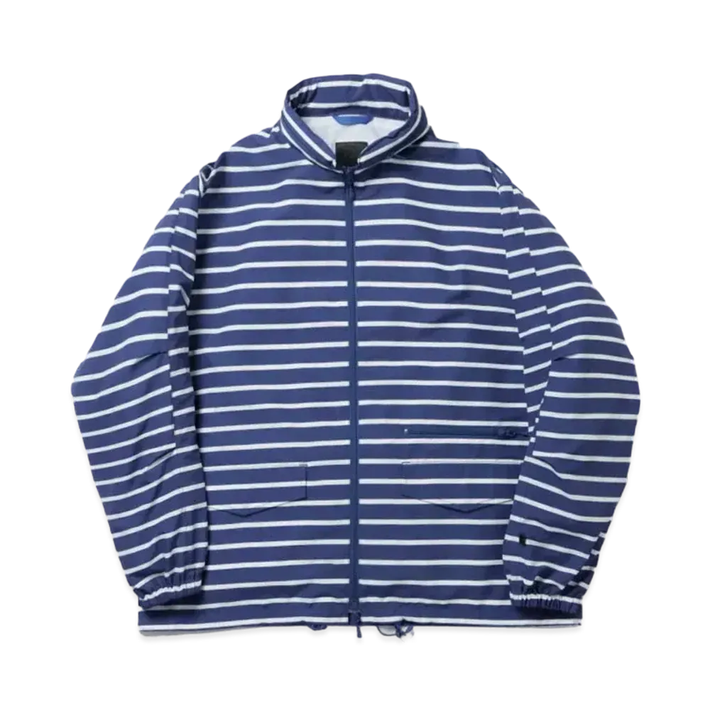 DAIWA PIER39 Tech Sailing Jacket "White x Blue Border"