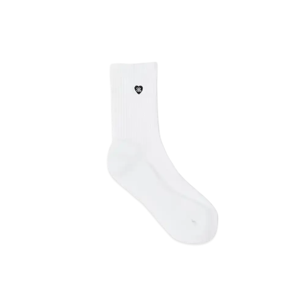 VERDY x ER Heart Rib Socks "Black"