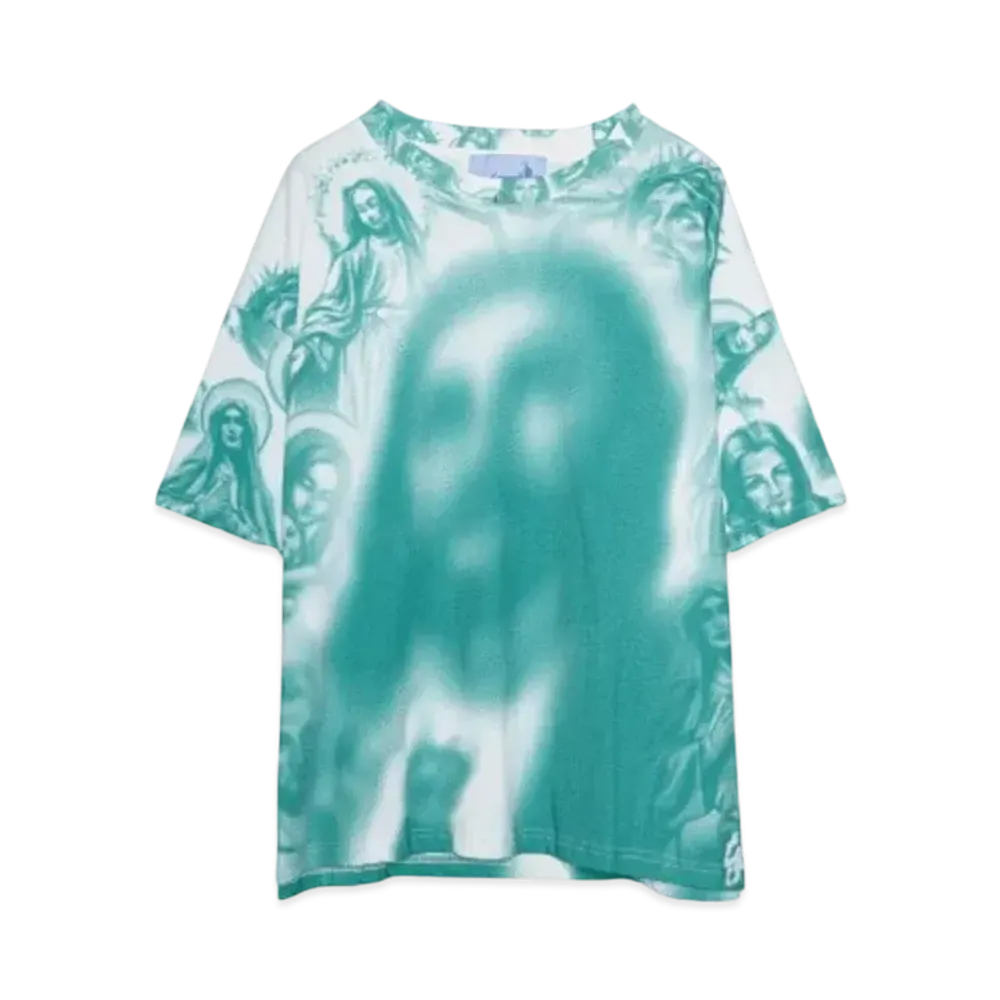 Gerrit Jacob T-SHIRT "WHITE/GREEN"