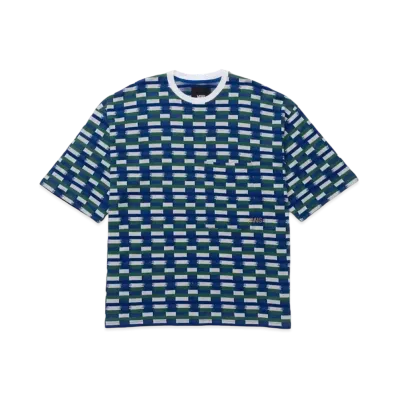 VANS TDC Yarn Dyed SS Tee Shirt "White Surf Stripe"