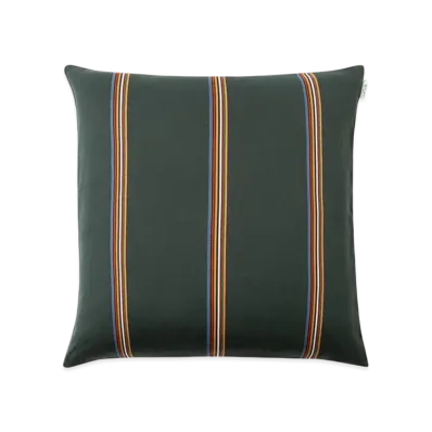 Paul Smith Signature Stripe Cushion "DarkGreen"