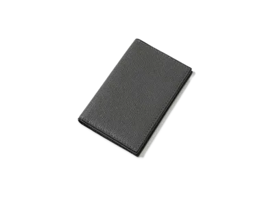 Valextra Business Card Case "Dark Gray"