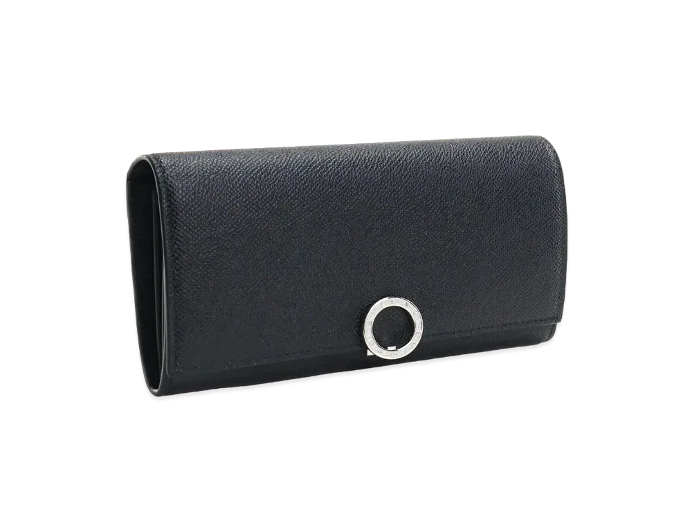 BVLGARI Clip Large Wallet "Black"