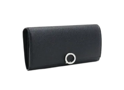 BVLGARI Clip Large Wallet "Black"