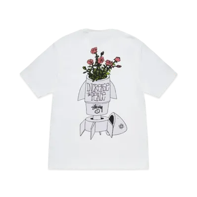 Stussy Flower Bomb Tee "White" 1904933