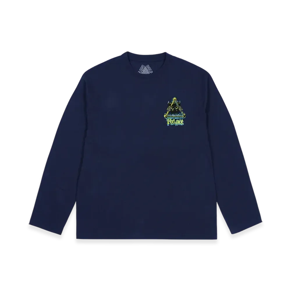 PALACE Lock In Longsleeve "Navy"
