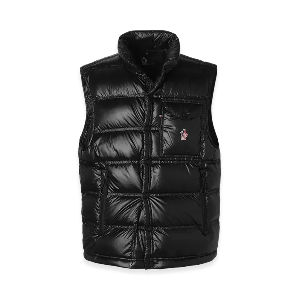 Moncler Grenoble Nantu Down Vest "Black"