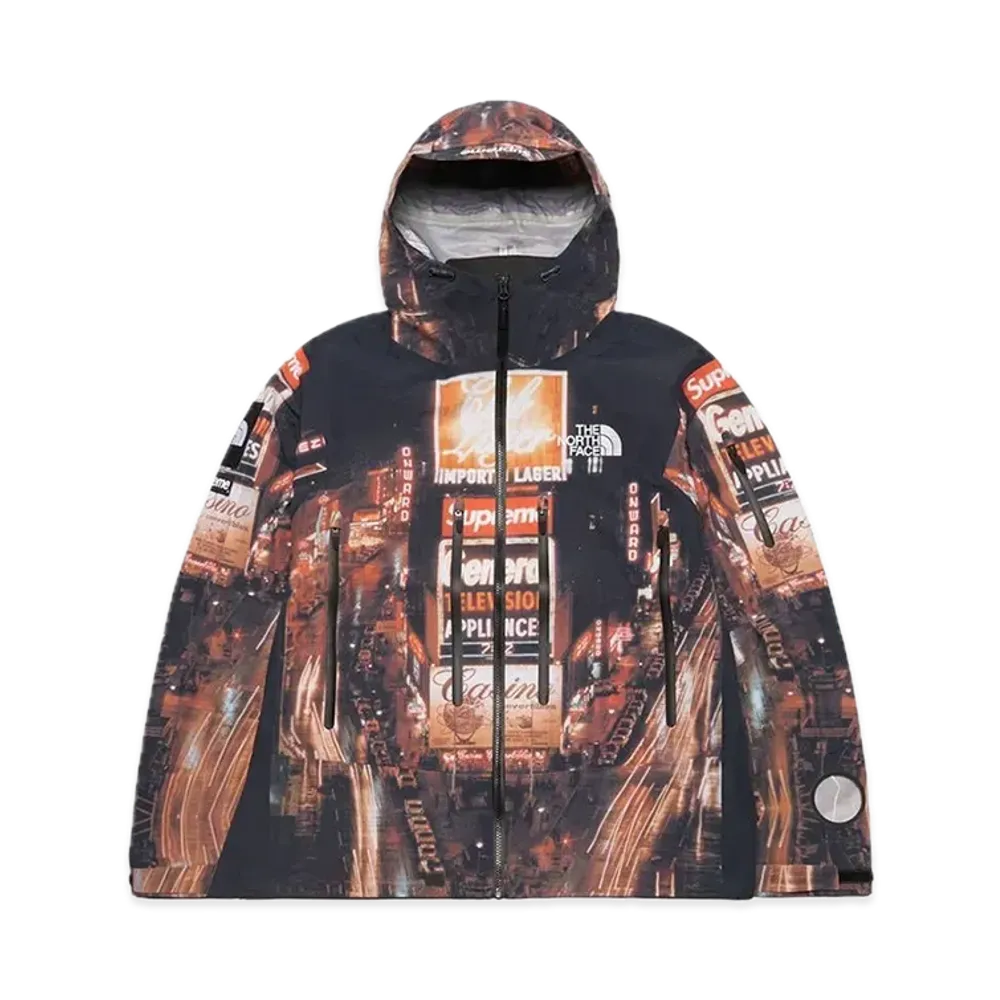 Supreme x The North Face Taped Seam Shell Jacket "Times square" NP52207I x NF0A82RK