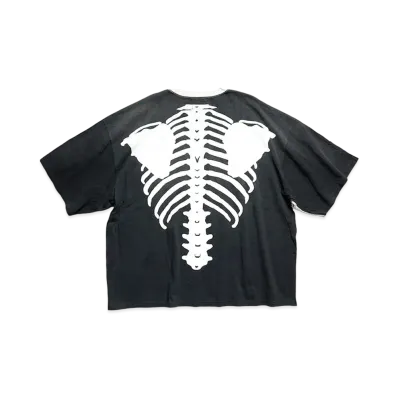 KAPITAL TENGU 2 TONE BIG POKE T (BOUND PT) "Black"