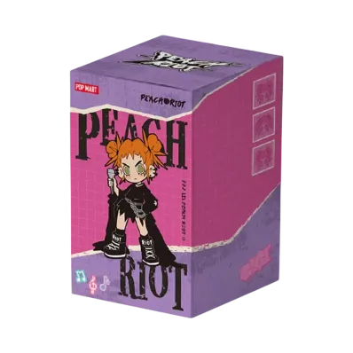 POP MART Lil Peach Riot Loading! Series Keychain GIGI