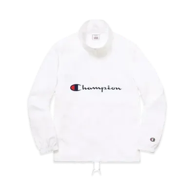 Supreme x Champion Half Zip Pullover "White"