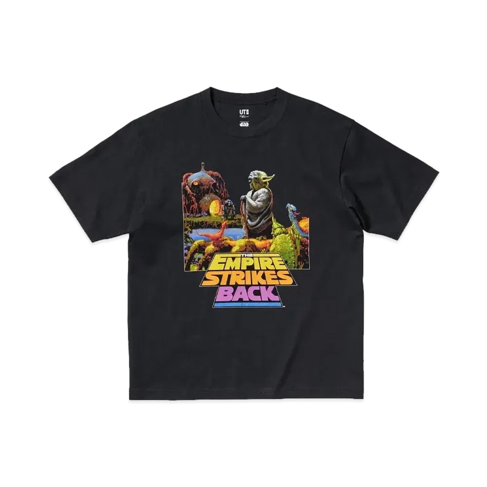 Uniqlo x Star Wars Remastered by Kosuke Kawamura Oversized Fit T-shirt #4 "Black"