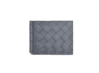 Bottega Veneta Money Clip Wallet "Thunder"