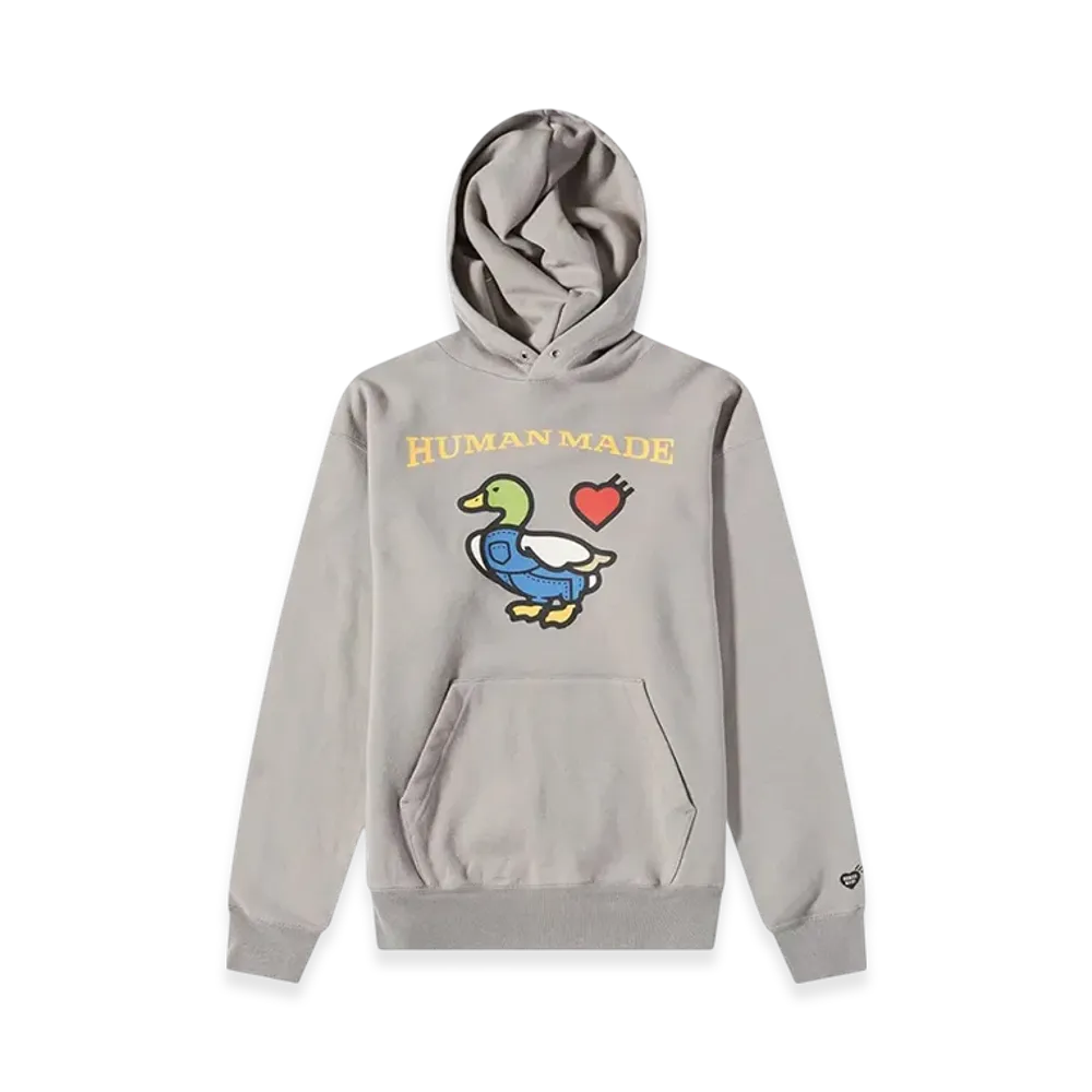HUMAN MADE Duck Logo Hoodie "Gray"