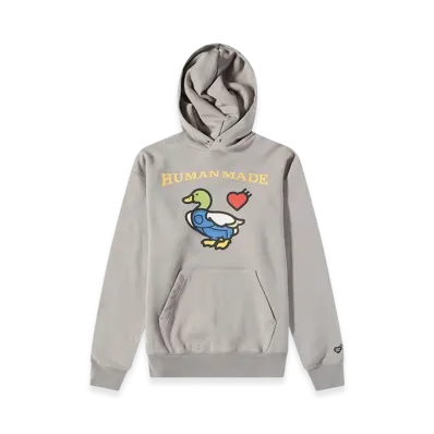 HUMAN MADE Duck Logo Hoodie "Gray"