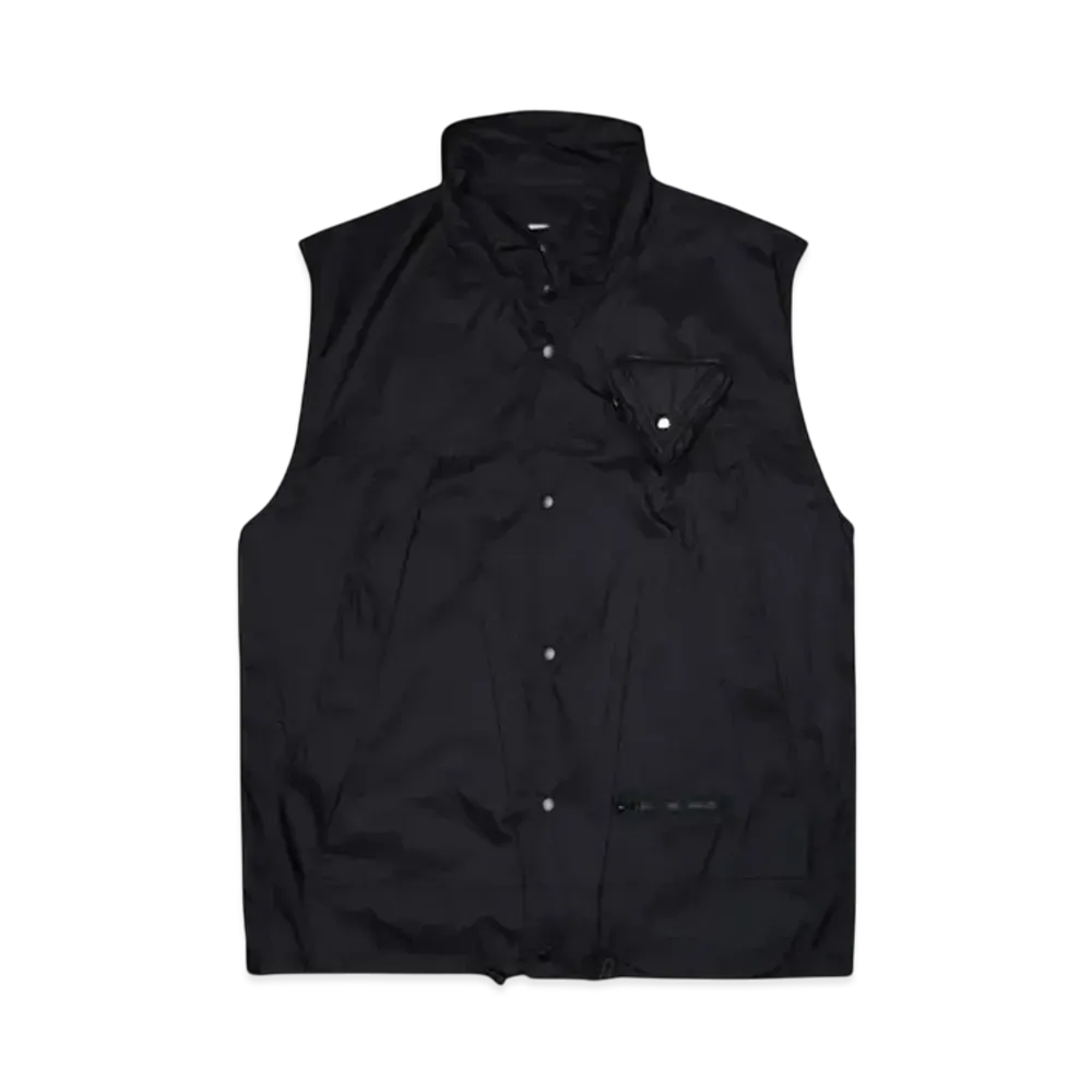 TOGA VIRILIS Ripstop vest "BLACK"