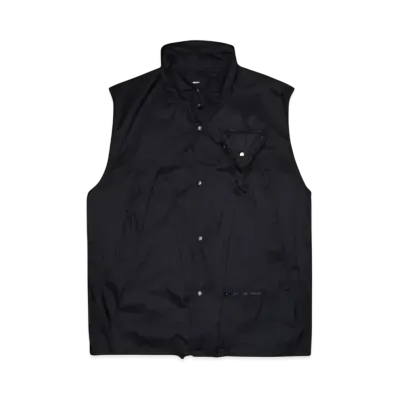 TOGA VIRILIS Ripstop vest "BLACK"