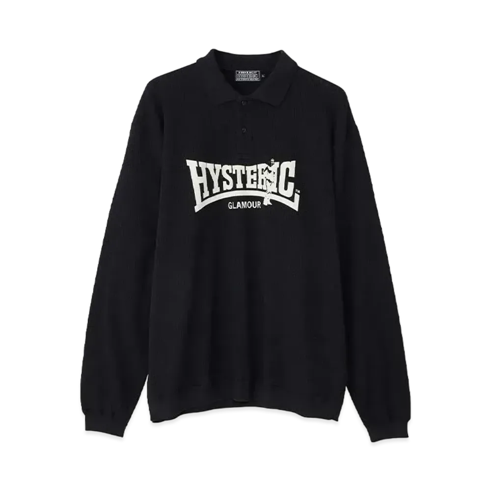 HYSTERIC GLAMOUR Compression Logo Shirt "Black"