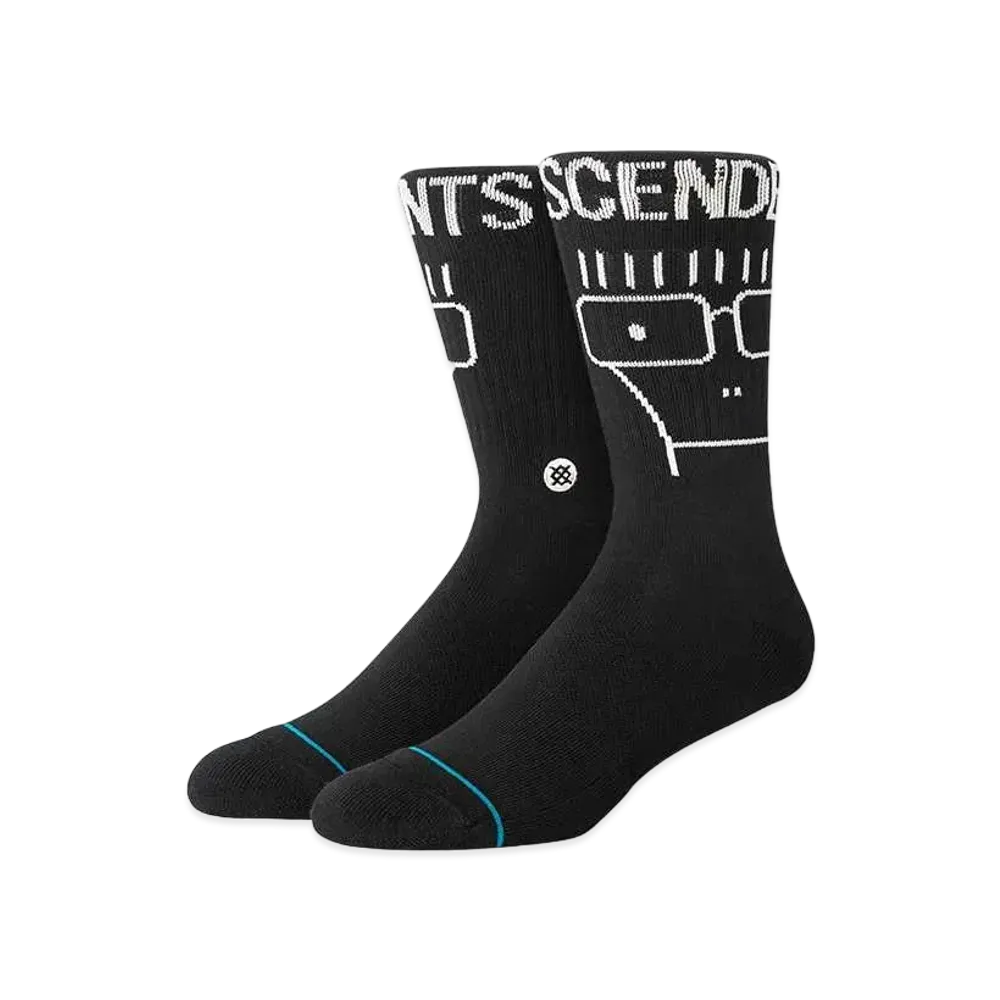 STANCE DESCENDENTS CREW "WASHED BLACK"