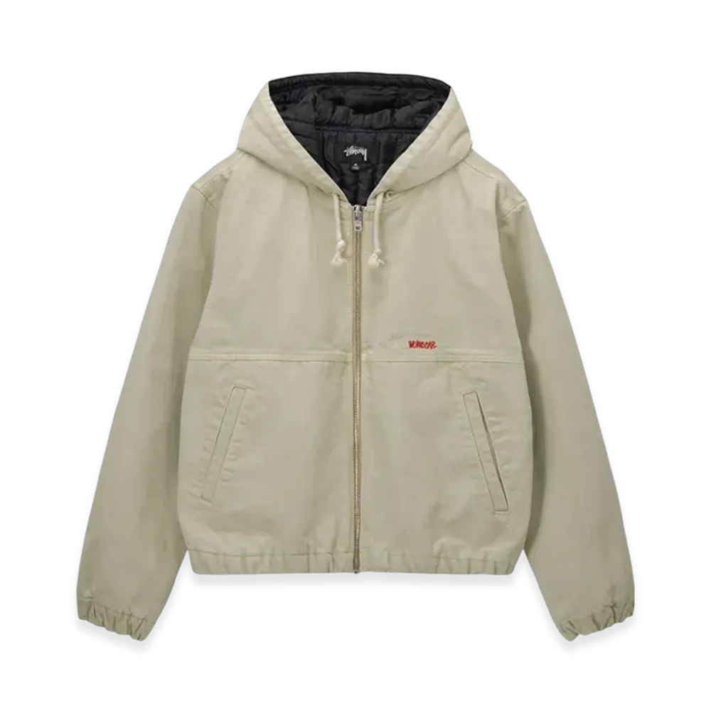 Stussy Double Dye Work Jacket "Cream"