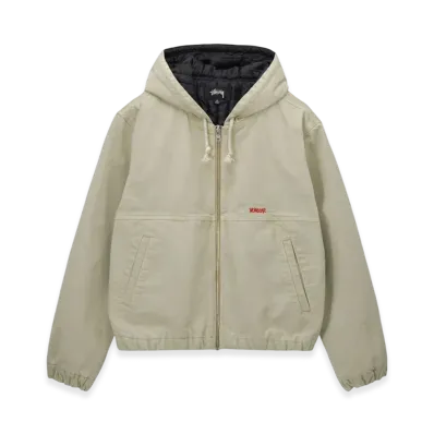 Stussy Double Dye Work Jacket "Cream"