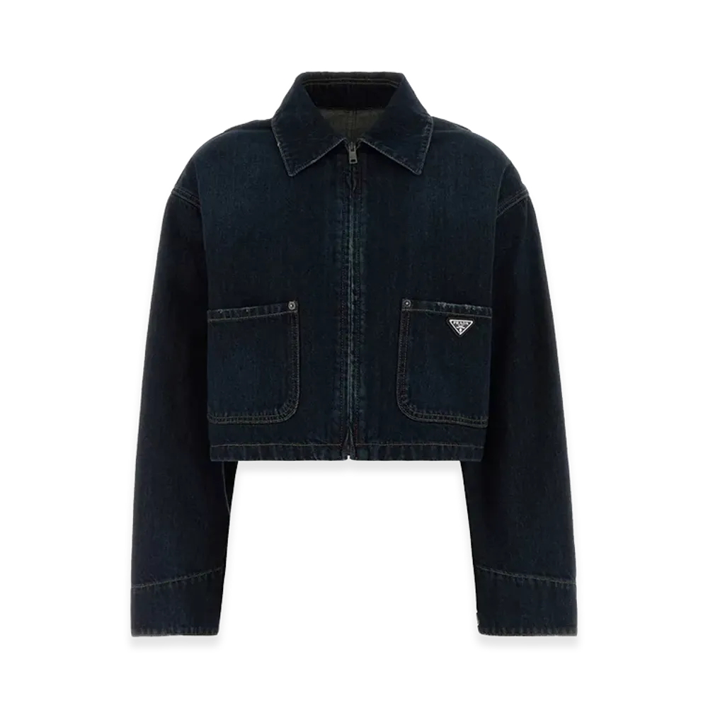 PRADA Women's Denim Jacket "Blue"