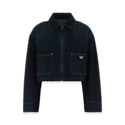PRADA Women's Denim Jacket "Blue"