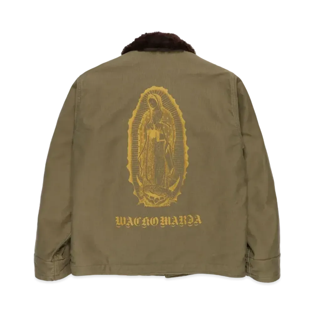 WACKO MARIA N-1 DECK JACKET "Khaki"