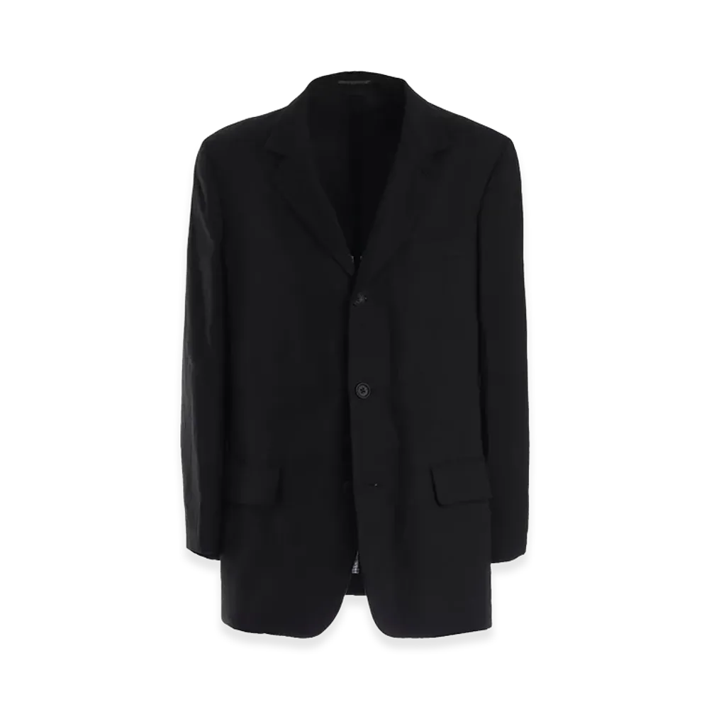 Y's for men x MASSES Linen 3B Jacket "Black"