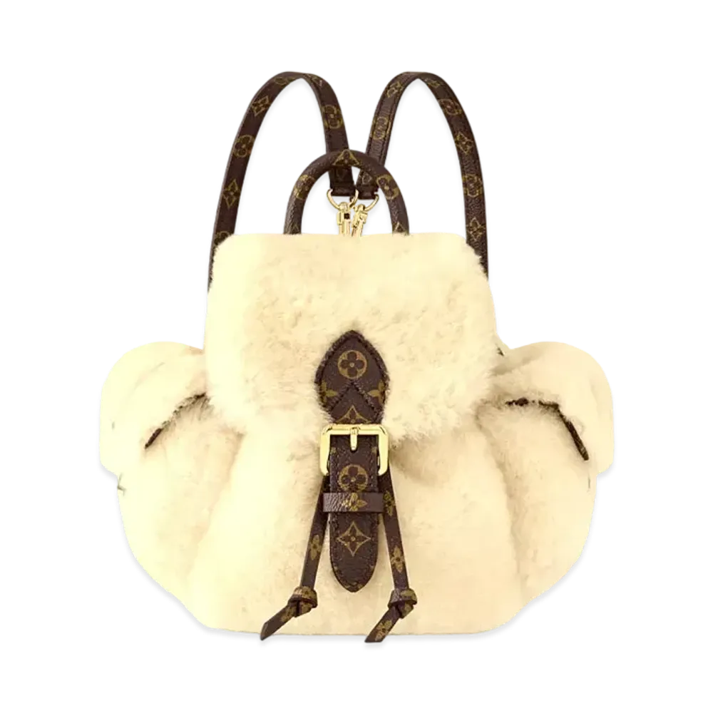 Louis Vuitton Nano Teddy Backpack Other Leathers "Creme"
