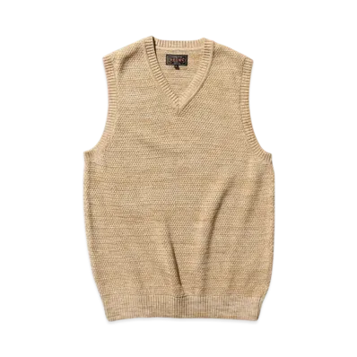 BEAMS Mesh Vest "Beige"