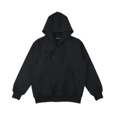 WIND AND SEA Sea Rhine Stone Hoodie "Black"