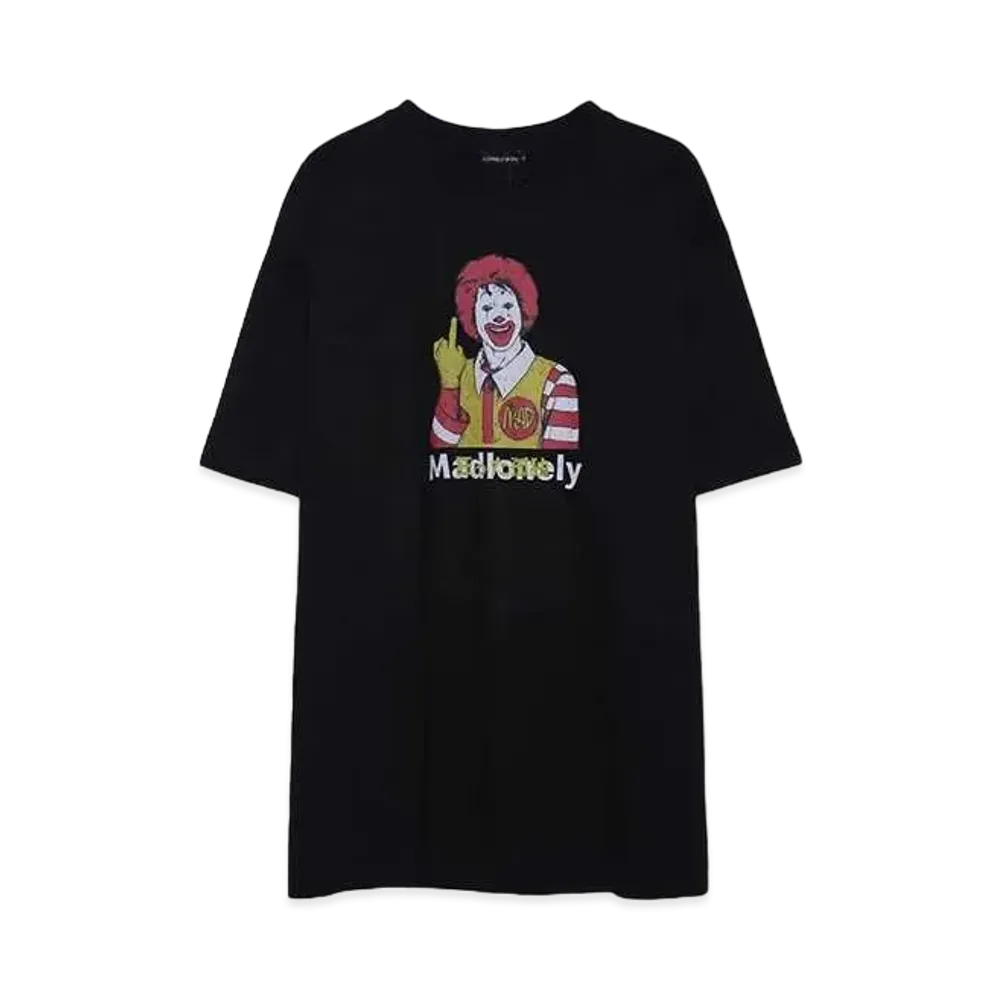 LONELY論理 MADLONELY TEE "BLACK"