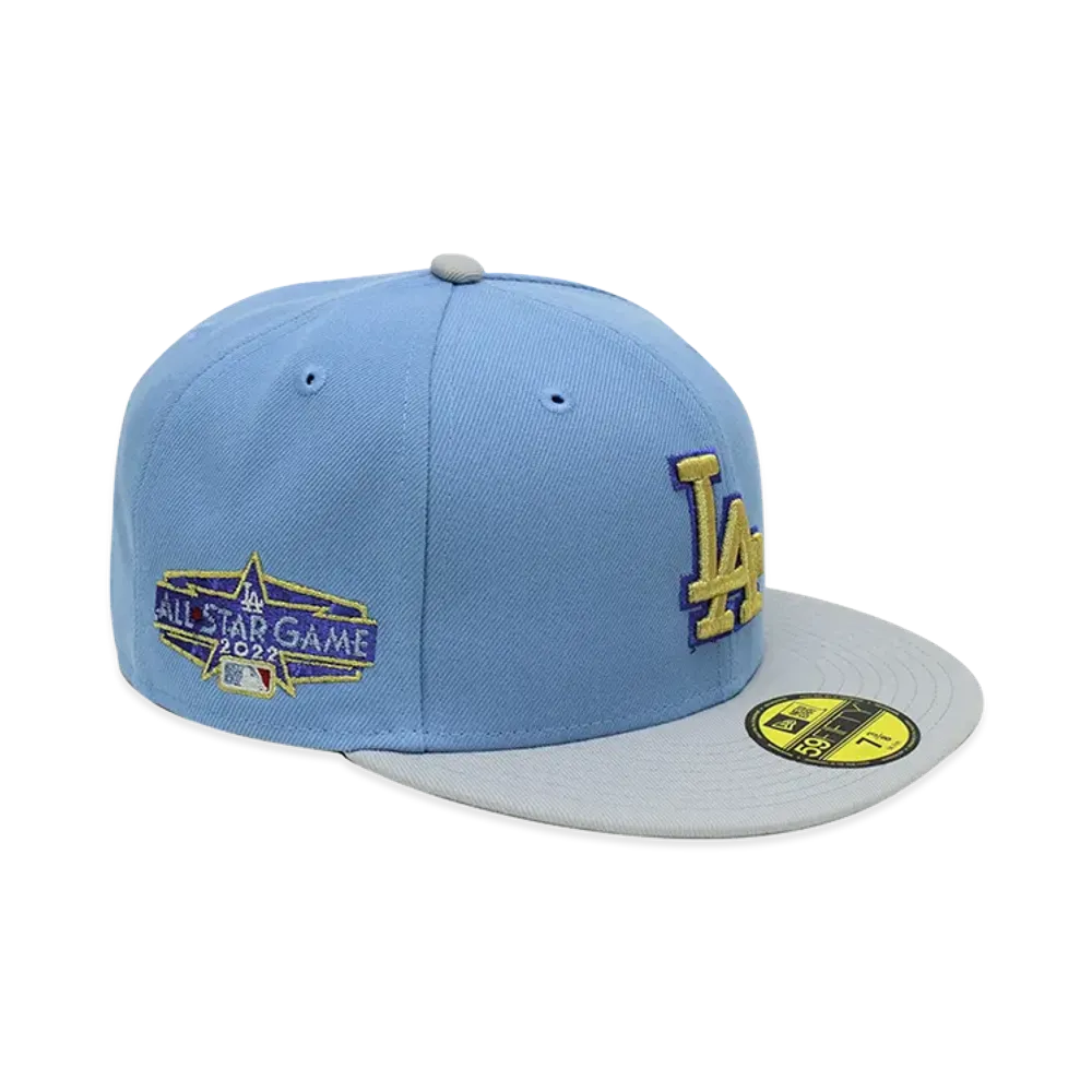 NEW ERA x THE CAP 59Fifty ASG Special Collection Los Angeles Dodgers 2022 "Sky Blue/Dark Grey"