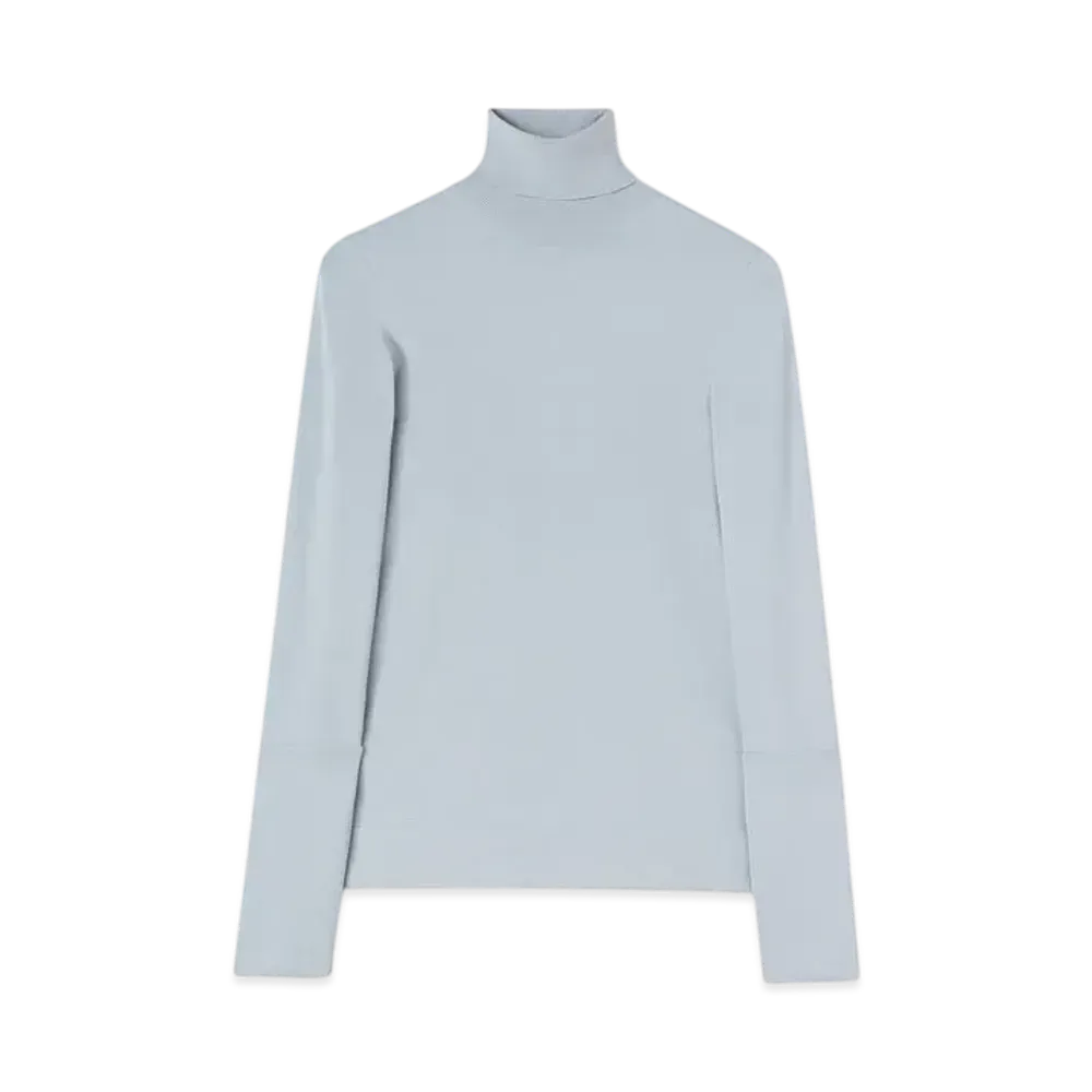 Jil Sander Women's High-Neck Sweater "Silver"
