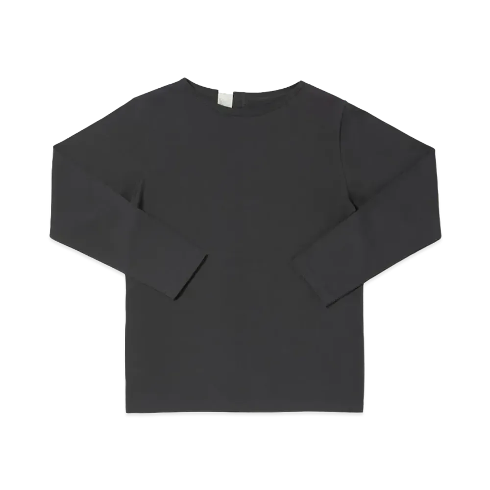N.HOOLYWOOD Boat Neck Long Sleeve "Charcoal"