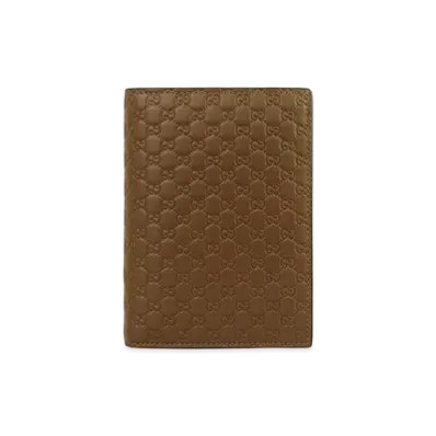 GUCCI Micro Guccissima Wallet "Brown"