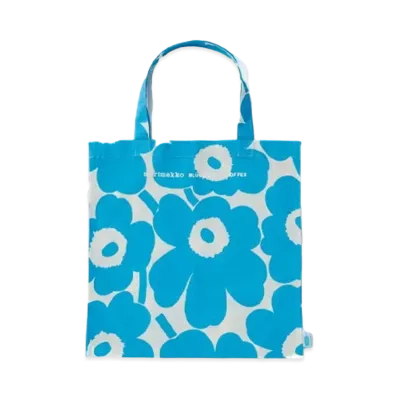 Marimekko x BLUE BOTTLE COFFEE Tote Unikko "Blue"