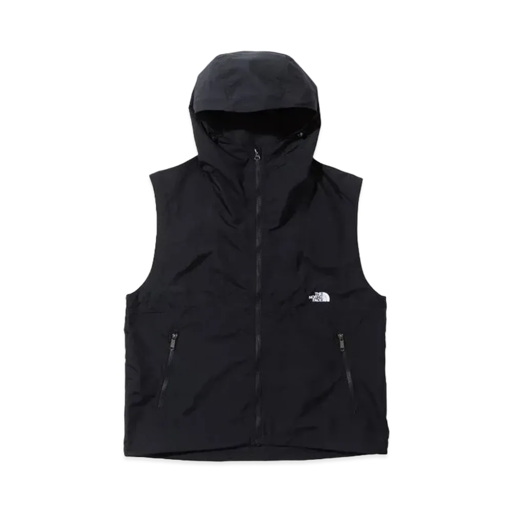 The North Face Compact Hooded Vest "Black"