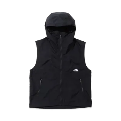 The North Face Compact Hooded Vest "Black"