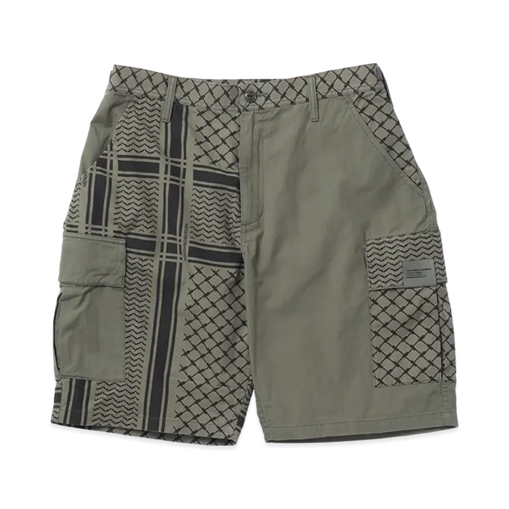 NEIGHBORHOOD PT Shemagh BDU Short Pants "Olive Drab"