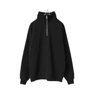 ONEITA Power Sweat Half Zip Sweatshirt "Black"