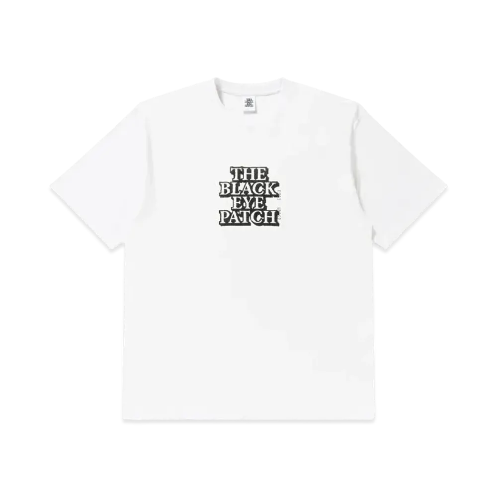 Black Eye Patch OG Label Tee "White"