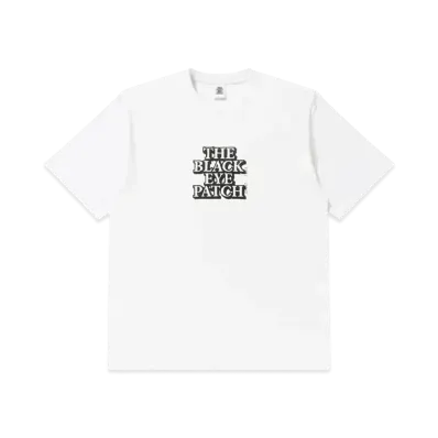Black Eye Patch OG Label Tee "White"