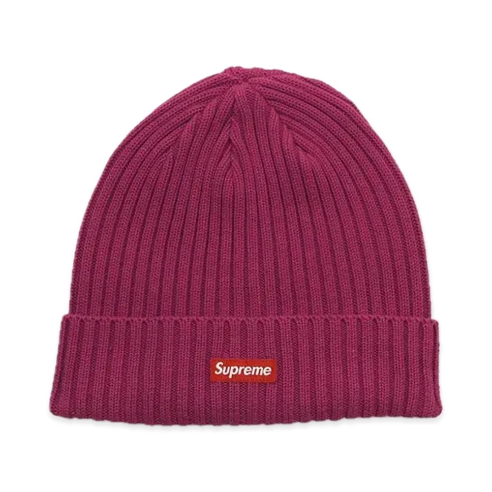 Supreme Overdyed Beanie "Cochineal Red"(20SS)