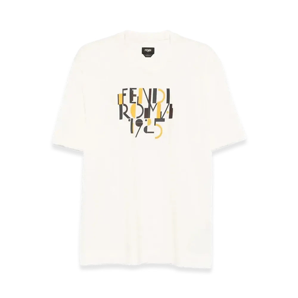FENDI Roma 1925 Print T-Shirt "White"