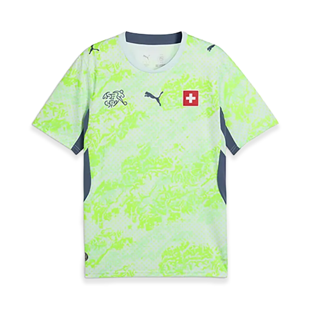 PUMA Soccer 2026 Switzerland Away Jersey "Sea Glass"