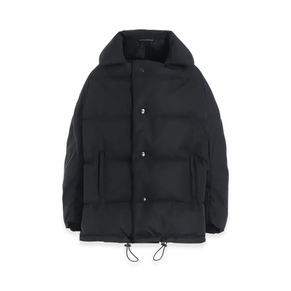 Y's Down Short Jacket "Black"
